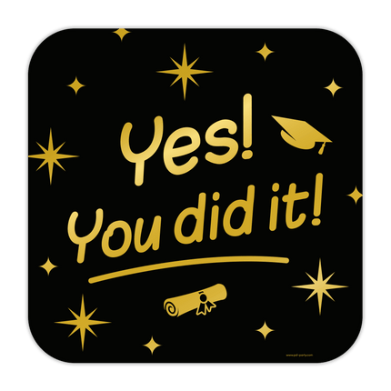 Geslaagd Deurbord You Did It 50cm van Paper Dreams koop je bij Partywinkel