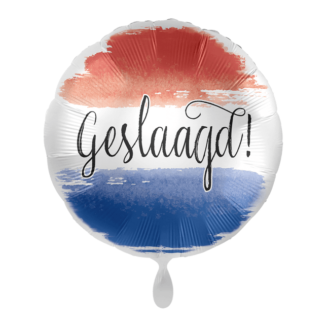 Geslaagd Helium Ballon Leeg 43cm van Premioloon koop je bij Partywinkel