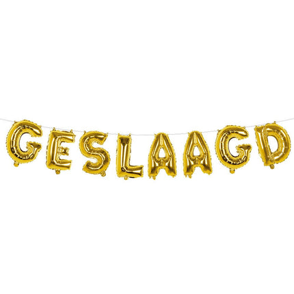 Geslaagd Letter Ballon 4m van Boland koop je bij Partywinkel
