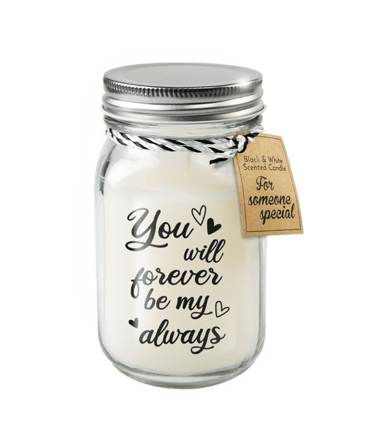 Geurkaars Forever My Always 14cm van Paper Dreams koop je bij Partywinkel