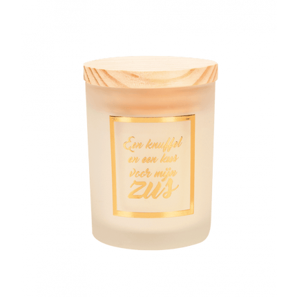 Geurkaars Zus Wit van Paper Dreams koop je bij Partywinkel