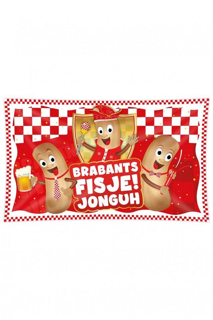 Gevelvlag Brabants Fisje 90X150 van PartyXplosion koop je bij Partywinkel