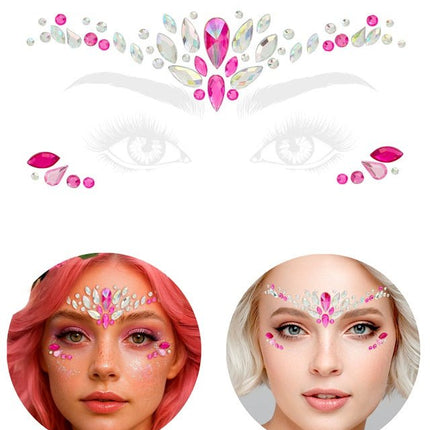 Gezichtsdecoratie Roze van Widmann koop je bij Partywinkel