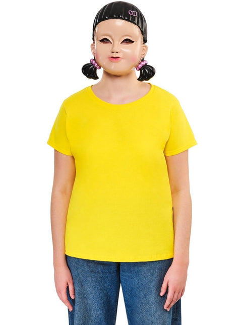 Girl Doll Masker – Squid Game van Rubies koop je bij Partywinkel