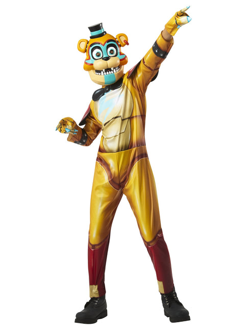 Glamrock Freddy Kostuum Kind