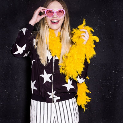 Hartjes Bril Roze 14cm van Partydeco koop je bij Partywinkel