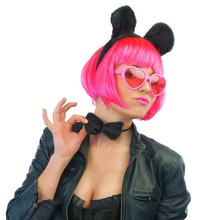 Hartjes Bril Roze 14cm van Partydeco koop je bij Partywinkel