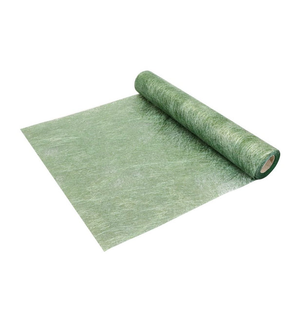 Groene Tafelloper Glossy 10m