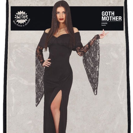 Gothic Halloween Kostuum Dames Zwart van Fiestas Guirca koop je bij Partywinkel