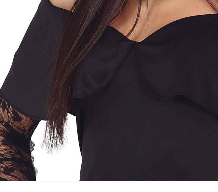 Gothic Halloween Kostuum Dames Zwart van Fiestas Guirca koop je bij Partywinkel