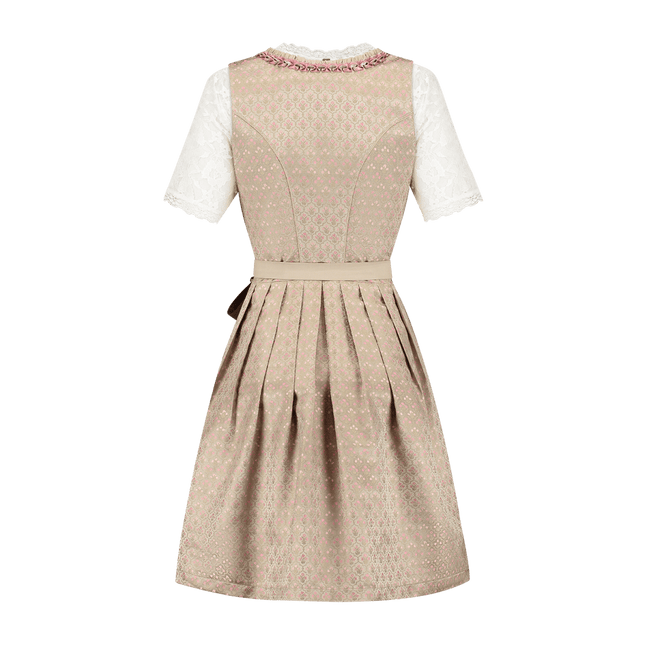 Goud Roze Dirndl Jurk Oktoberfest Dames 2 Delig van Haus Huberts koop je bij Partywinkel