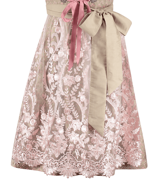 Goud Roze Dirndl Jurk Oktoberfest Dames 2 Delig van Haus Huberts koop je bij Partywinkel