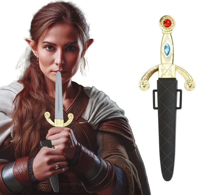 Goud Zilveren Nep Zwaard 26cm van Fiestas Guirca koop je bij Partywinkel