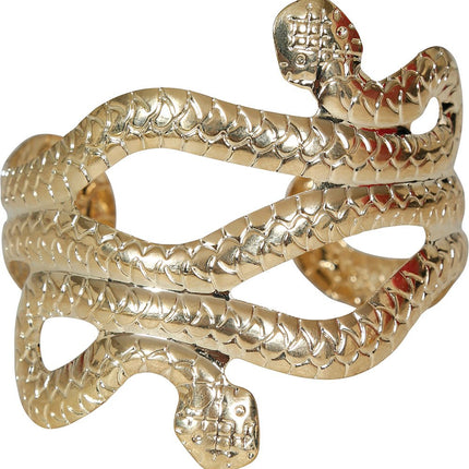 Gouden Armband Slang van Fiestas Guirca koop je bij Partywinkel
