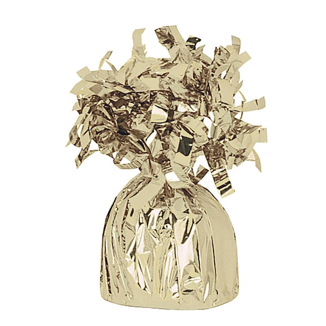 Gouden Ballon Gewicht 21cm van Unique koop je bij Partywinkel