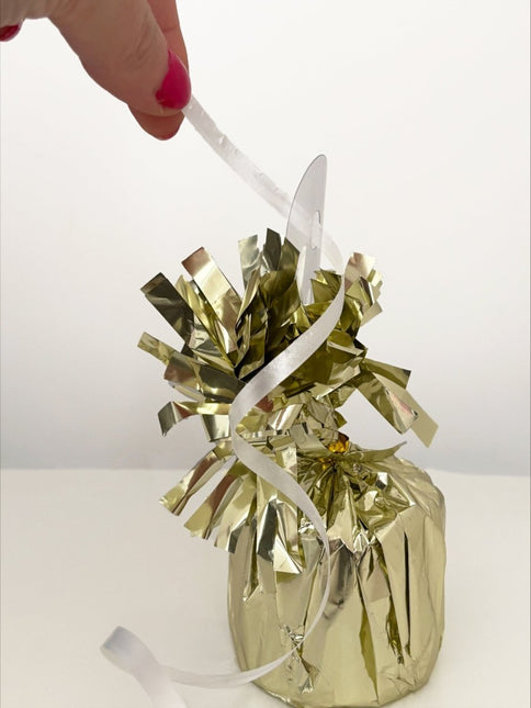 Gouden Ballon Gewicht 21cm van Unique koop je bij Partywinkel