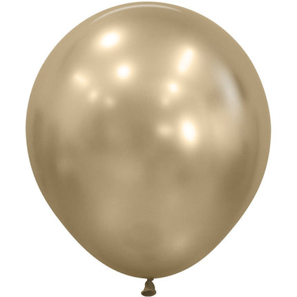 Gouden Ballonnen Silk 45cm 15st van Sempertex koop je bij Partywinkel