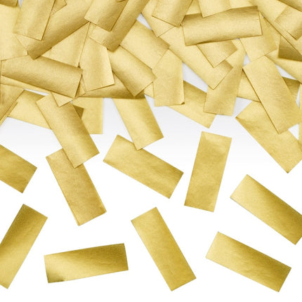 Gouden Confetti Kanon 20cm van Partydeco koop je bij Partywinkel