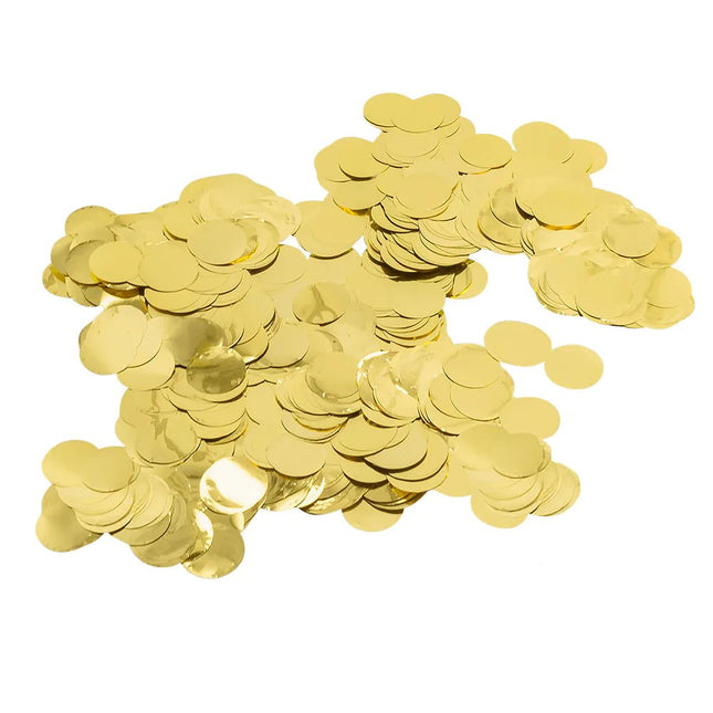 Gouden Confetti Zak Metallic 30g van Boland koop je bij Partywinkel