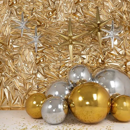 Gouden Decoratie Folie 25m van Partydeco koop je bij Partywinkel