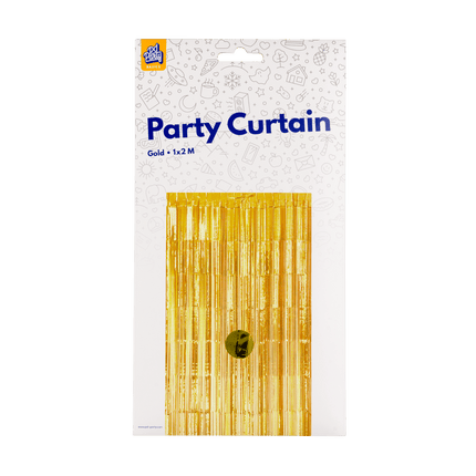Gouden Deurgordijn 2m van Paper Dreams koop je bij Partywinkel