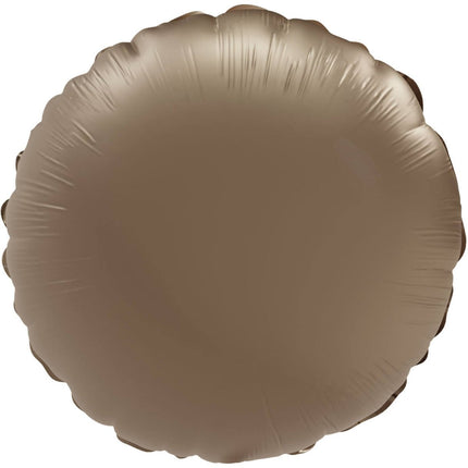 Gouden Helium Ballon Rond Leeg 45cm van Folat koop je bij Partywinkel