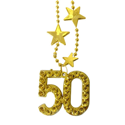 Gouden Ketting 50 Jaar Ster van Folat koop je bij Partywinkel