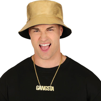 Gouden Ketting Gangsta van Fiestas Guirca koop je bij Partywinkel