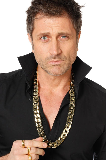 Gouden Ketting Pooier van Wilbers & Wilbers koop je bij Partywinkel