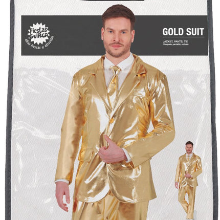 Gouden Kostuum Heren van Fiestas Guirca koop je bij Partywinkel
