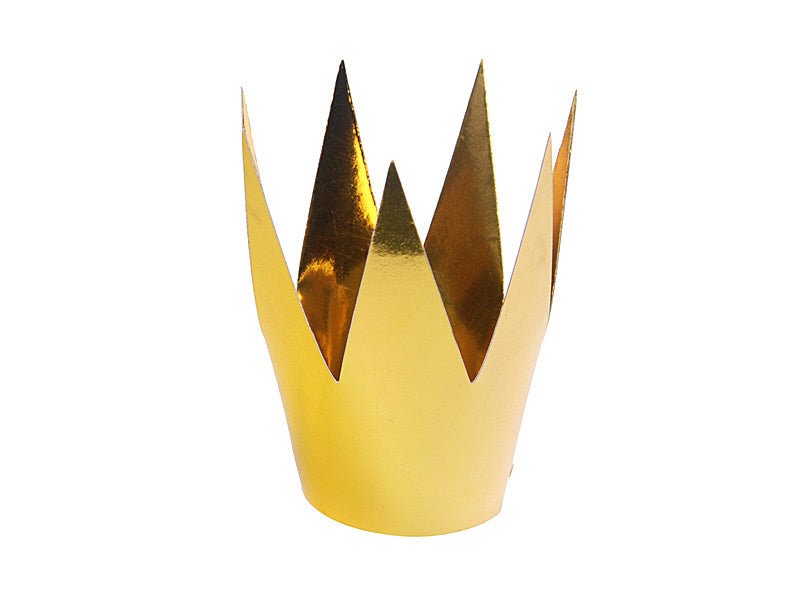 Gouden Kroon 5,5cm 3st van Partydeco koop je bij Partywinkel