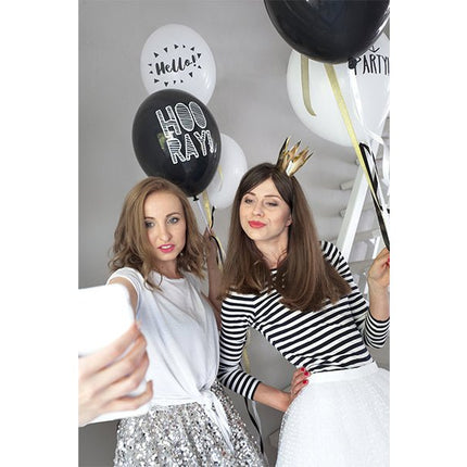 Gouden Kroon 5,5cm 3st van Partydeco koop je bij Partywinkel