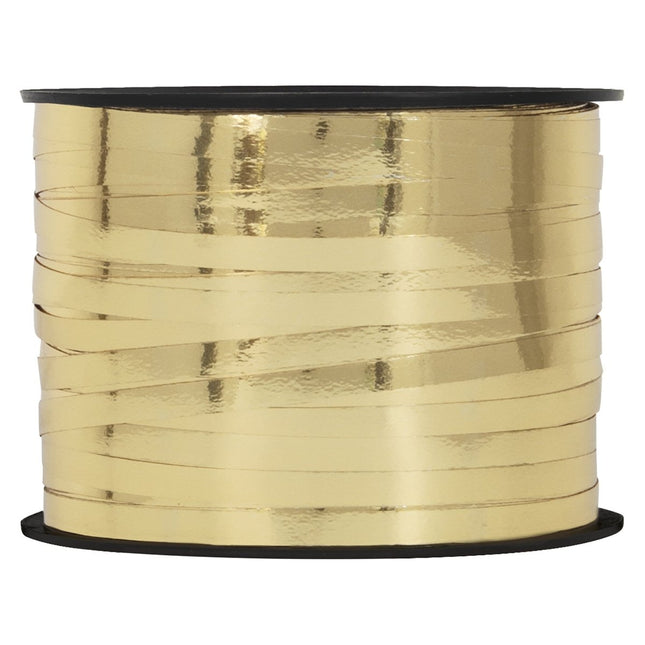Gouden Lint Licht Metallic 228,6m van Unique koop je bij Partywinkel
