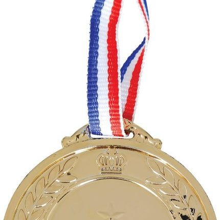 Gouden Medaille 7cm van Fiestas Guirca koop je bij Partywinkel