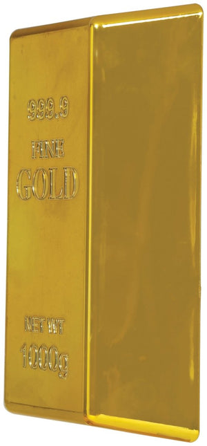 Gouden Nep Goudstaaf 16cm van Fiestas Guirca koop je bij Partywinkel