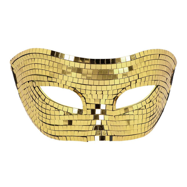 Gouden Oogmasker Disco van Boland koop je bij Partywinkel