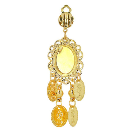 Gouden Oorbellen Met Robijn van Boland koop je bij Partywinkel