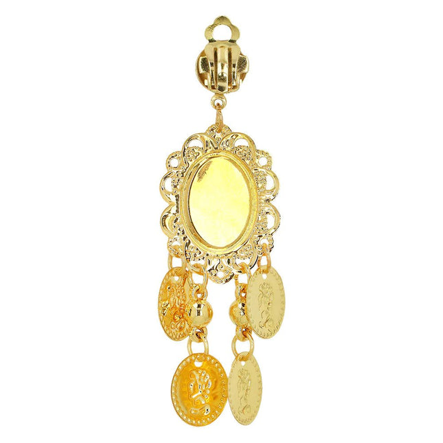 Gouden Oorbellen Met Robijn van Boland koop je bij Partywinkel