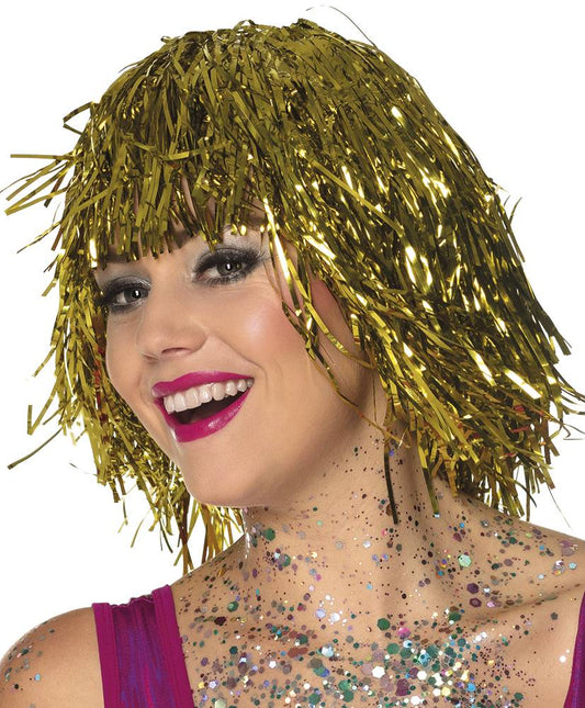 Gouden Pruik Folie van Boland koop je bij Partywinkel