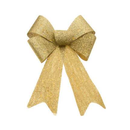 Gouden Strik Glitter 39cm van CHAKS koop je bij Partywinkel