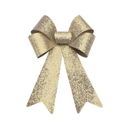 Gouden Strik Glitters 39cm van CHAKS koop je bij Partywinkel