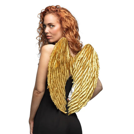 Gouden Vleugels 55cm van Boland koop je bij Partywinkel