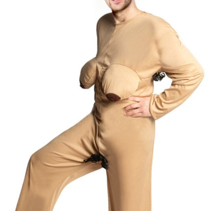 Grappig Kostuum Dames Naakte van Partychimp koop je bij Partywinkel