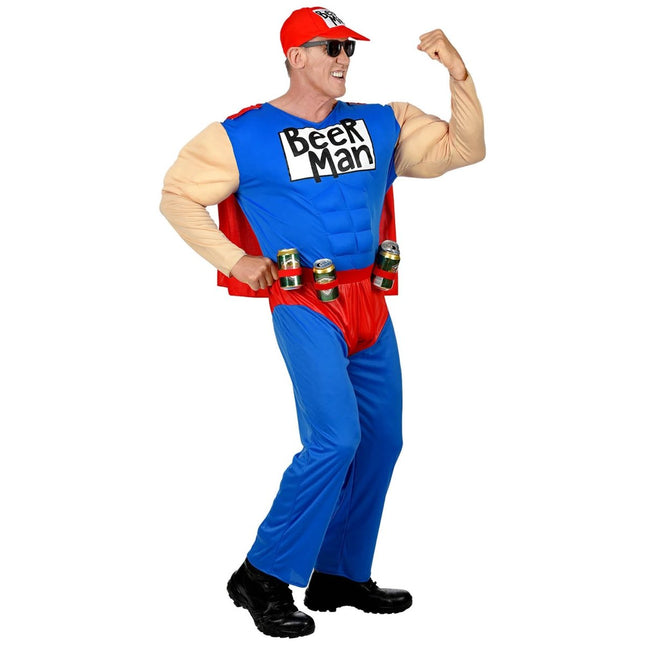 Grappig Kostuum Heren Bier Man van Widmann koop je bij Partywinkel
