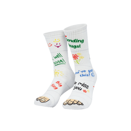 Grappige Sokken Gebroken Been van Paper Dreams koop je bij Partywinkel
