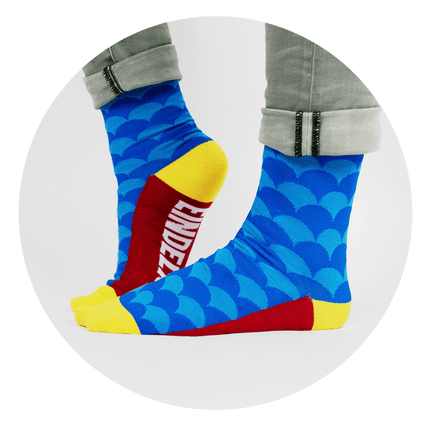 Grappige Sokken Pensioen 1 paar van Paper Dreams koop je bij Partywinkel