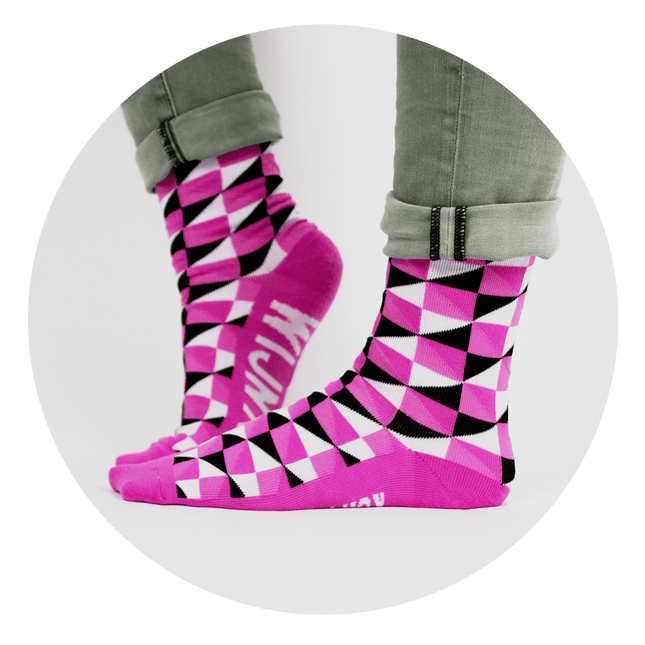 Grappige Sokken Wijntje 1 paar van Paper Dreams koop je bij Partywinkel