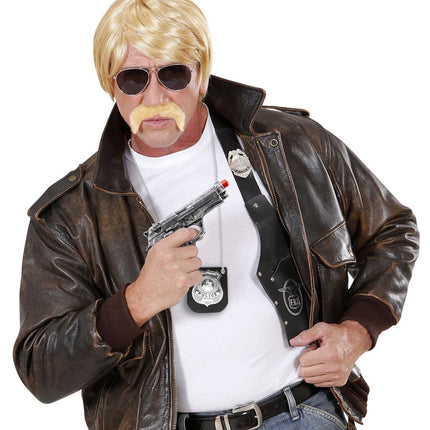 Grijze Nep Pistool 19cm van Widmann koop je bij Partywinkel