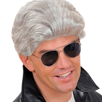 Grijze Pruik T - Birds van Widmann koop je bij Partywinkel