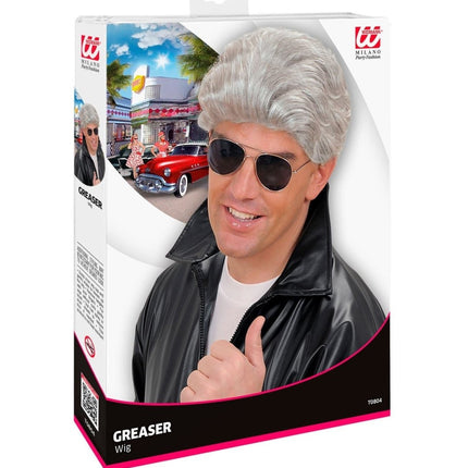 Grijze Pruik T - Birds van Widmann koop je bij Partywinkel